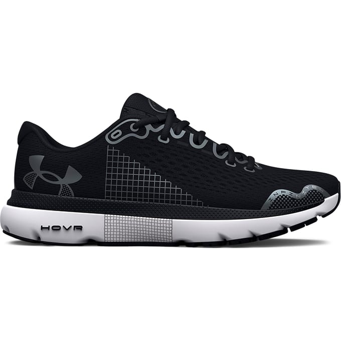 Under Armour HOVR Infinite 4 Neutrale Schoen Dames-Zwart,Wit