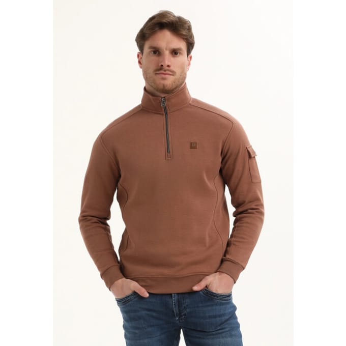 Gabbiano - Heren Sweater - 775776 - 5701 Clay
