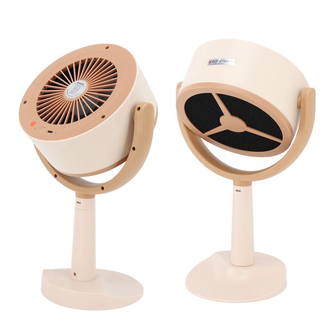 Desktop Afzuigkap Draagbaar Hoge Zuigkracht Wasbaar Hoek Verstelbaar Kook Afzuigventilator voor beige