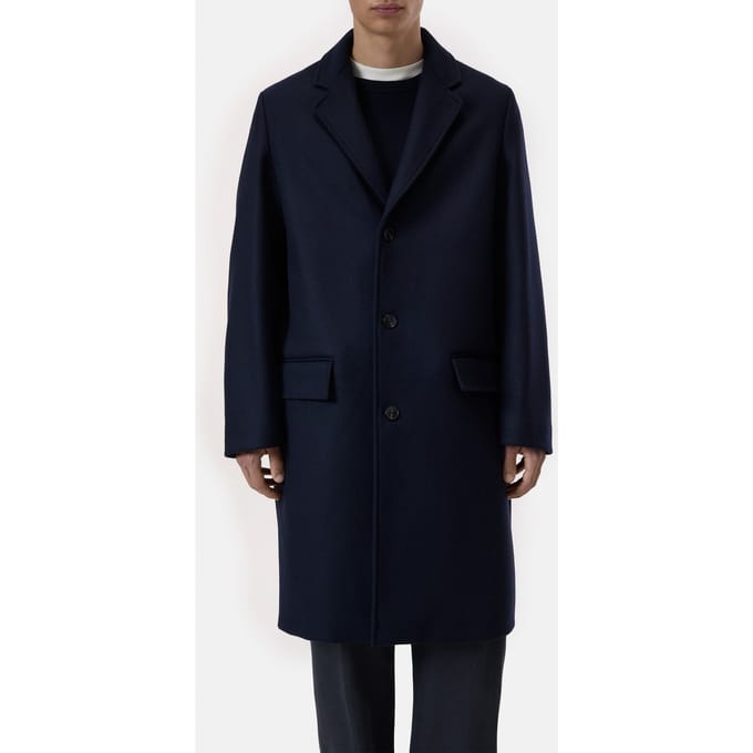 Closed Single Breasted Coat Jacket Dark Night Taglia: 52 | Giacche Outlet | Uomo | Nero