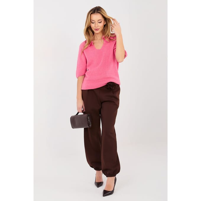 Alvara Polo Knit - Roze / One Size