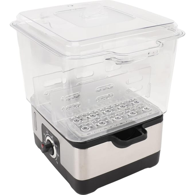 Stoom Warme Handdoekenwarmer Snel Verwarmend Doorzichtig Houdt 9 Handdoeken Grote Capaciteit Handdoekenwarmer US Plug white