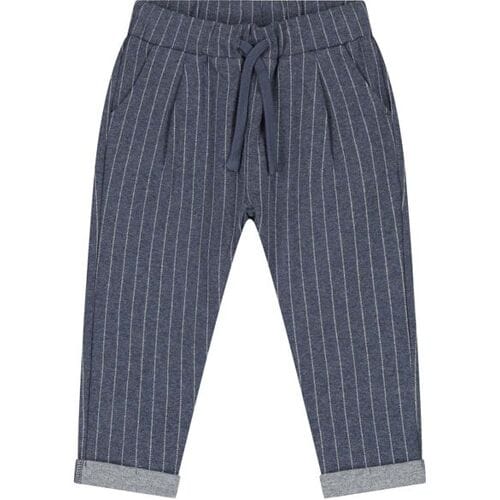 Prénatal peuter broek Dark Grey Blue Melan 80 heren