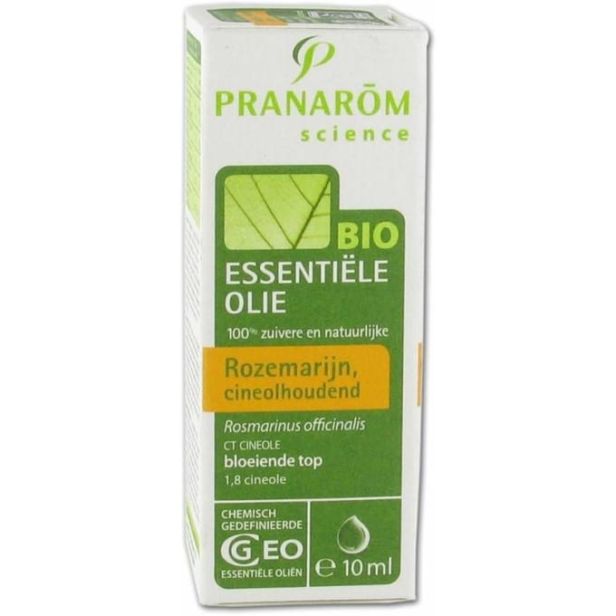 Pranarôm Essentiële Olie Rozemarijn - Cineolhoudend Bio 10 Etherische olie