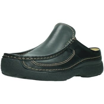 Wolky Heren Comfortschoenen 09210 Roll Slide men Zwart