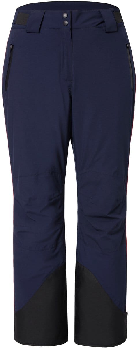Ulla Popken - Dames - Performance-broek waterdicht ritszakken sneeuwrok - Marine - Maat 48