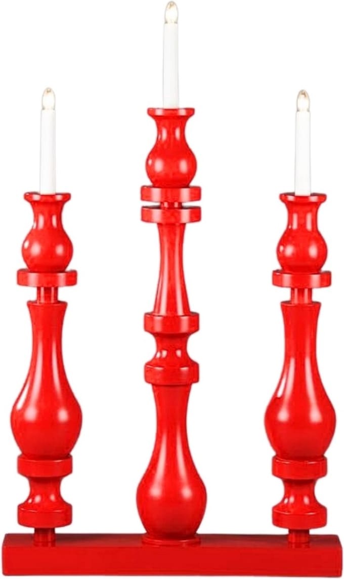 Konstsmide Kandelaar - Rood