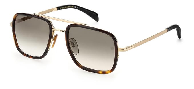 Zonnebril Heren David Beckham DB-7002-S-06J-9K Gouden ø 54 mm