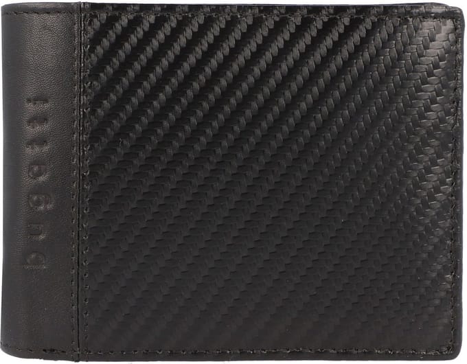 Bugatti Comet Portemonnee RFID Leer 11,5 cm - Jongens - Horizontaal - schwarz