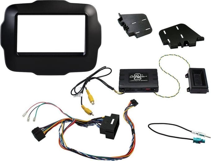 M-use 2-DIN Autoradio Frame Kit - Geschikt voor Jeep Renegade 2015