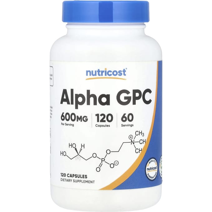 Alpha-Gpc, 120 capsules (300 mg per capsule)