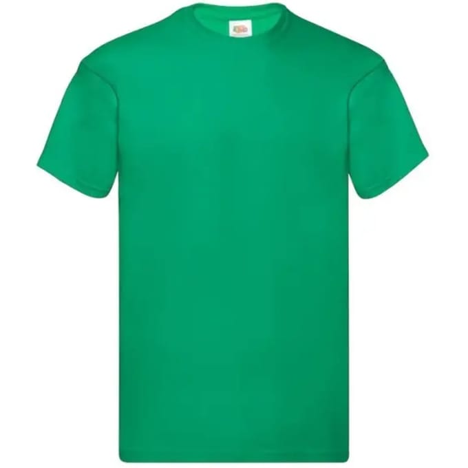 Fruit of the Loom - Original T - Kelly Green - M