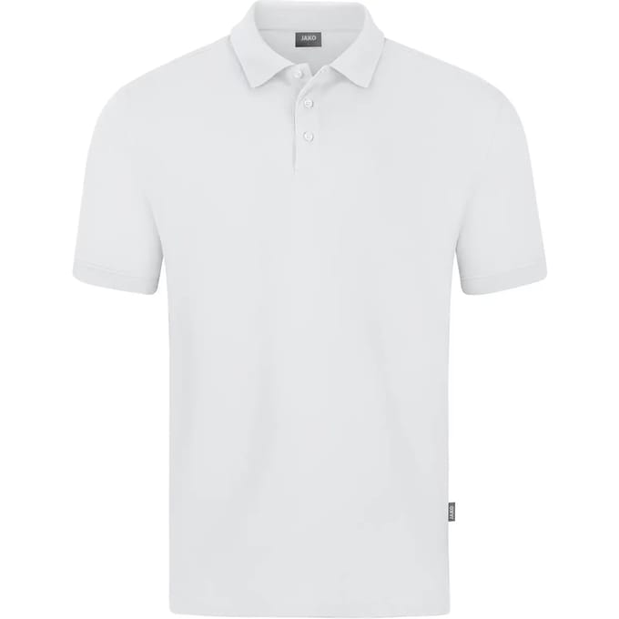 Jako Doubletex Polo Heren - Wit | Maat: L
