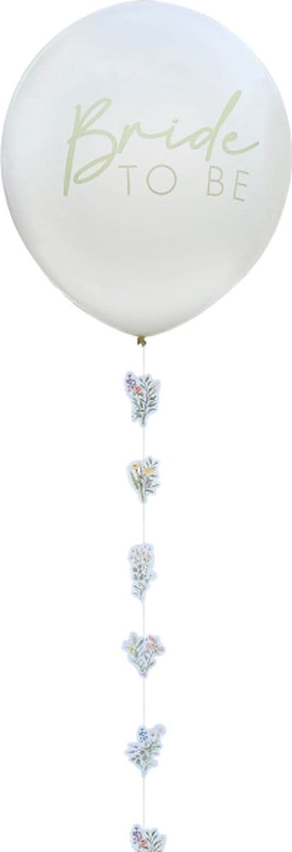 Ginger Ray - Bride to Be botanical ballon