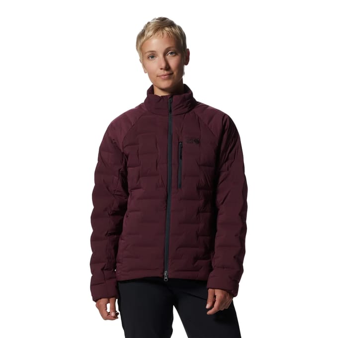 Dames wandeljack Mountain Hardwear Stretchdown