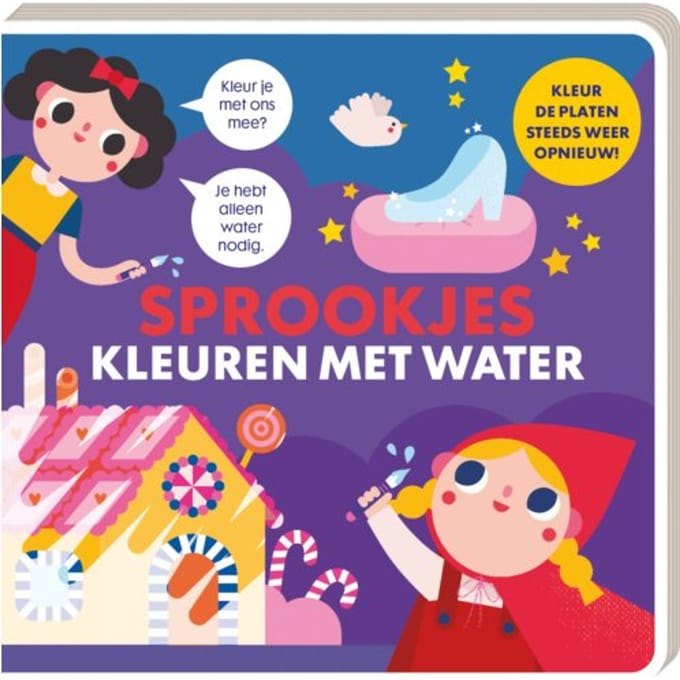 Kleuren Met Water - Sprookjes - ImageBooks Factory