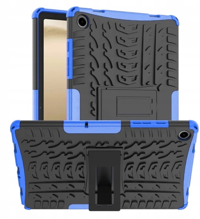 EtuiTab Samsung Galaxy Tab A9+ Plus - Tablethoes - Bescherming - Blauw - Siliconen en PU