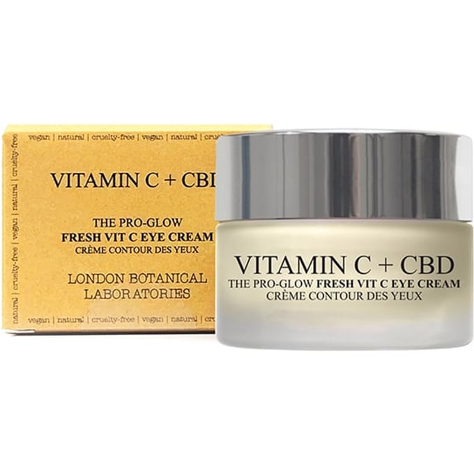 London Botanical Laboratories Vitamine C & CBD Oogcrème 15 ml