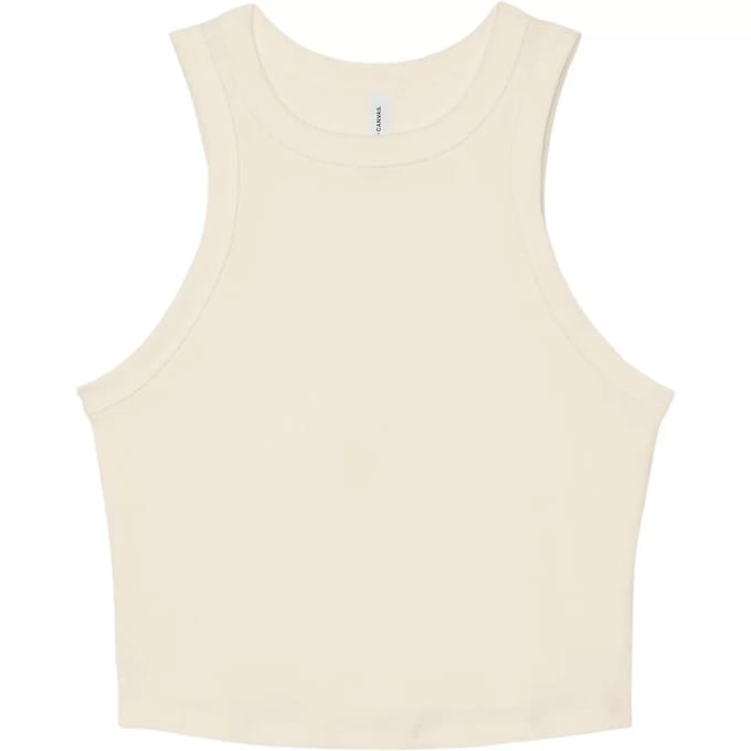 Vrouwenzwemmers top Bella + Canvas Micro Rib