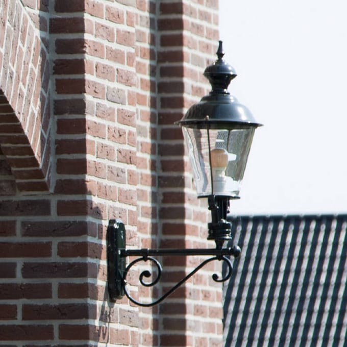 K.S. Verlichting NOTARIS L - Buitenwandlamp, zwart