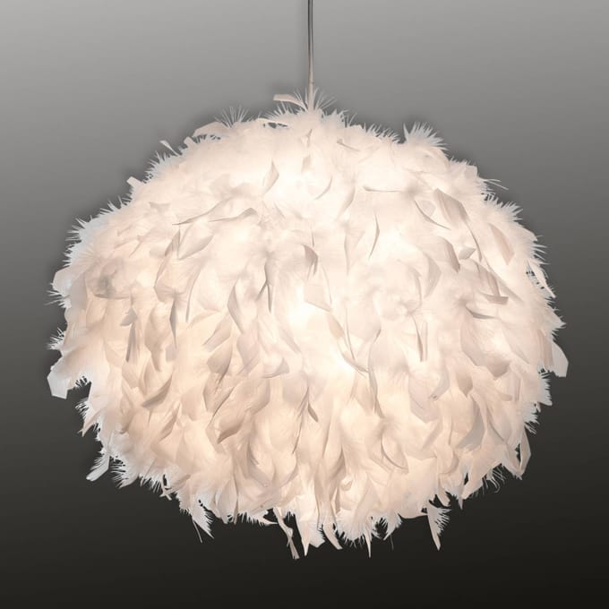 Nowa Pluizige pendellamp Ducky 30 cm