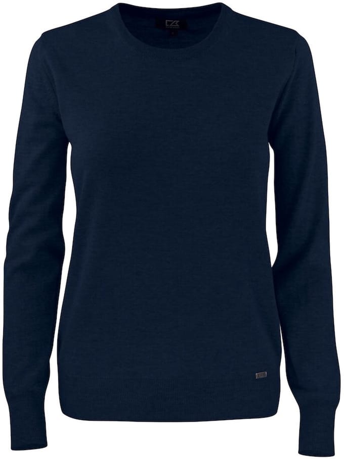 Cutter & Buck Kennewick Crewneck Dames 355407 - Dark Navy - M
