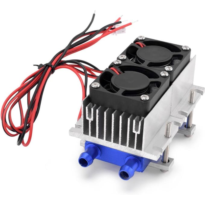144W Koeling Koeler 12VDC 144W Halfgeleider Koelsysteem DIY Kit voor Airconditioning Fan veelkleurig