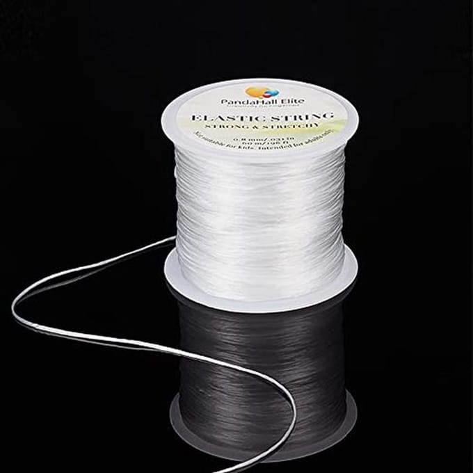 Elastische Draad 60 m - 0,8 mm Voor Sieraden en Ambacht