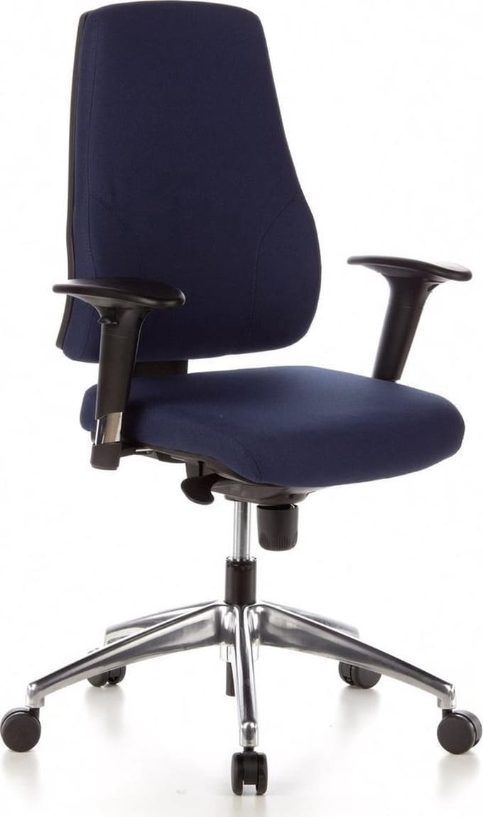 hjh office Pro-Tec200 - Bureaustoel - Stof - Donkerblauw