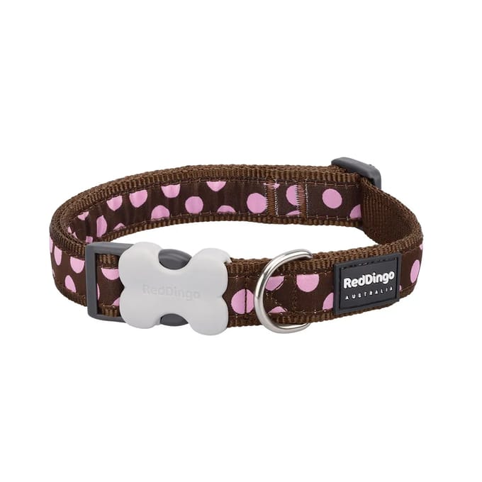 Verstelbare hondenhalsband Red Dingo