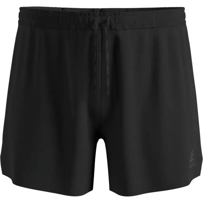 Odlo Zeroweight 5 inch hardloopshort zonder binnenbroek 2.0 - Mannen - Zwart - M