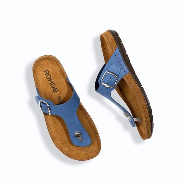 Rohde Rodigo - dames sandaal - Blauw - maat 35 (EU) 2.5 (UK)