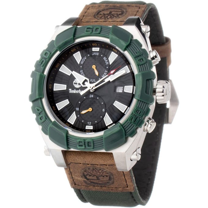 Timberland Heren Horloge TBL13331STB-15GGP 45MM