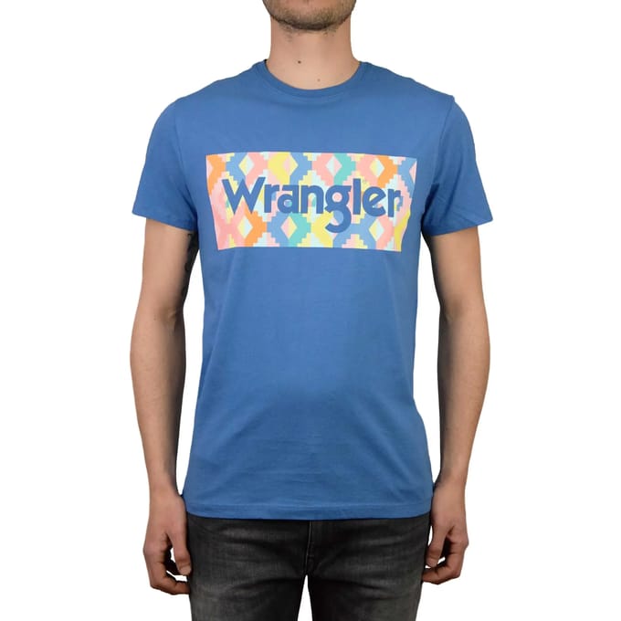 T-shirt Wrangler summer logo