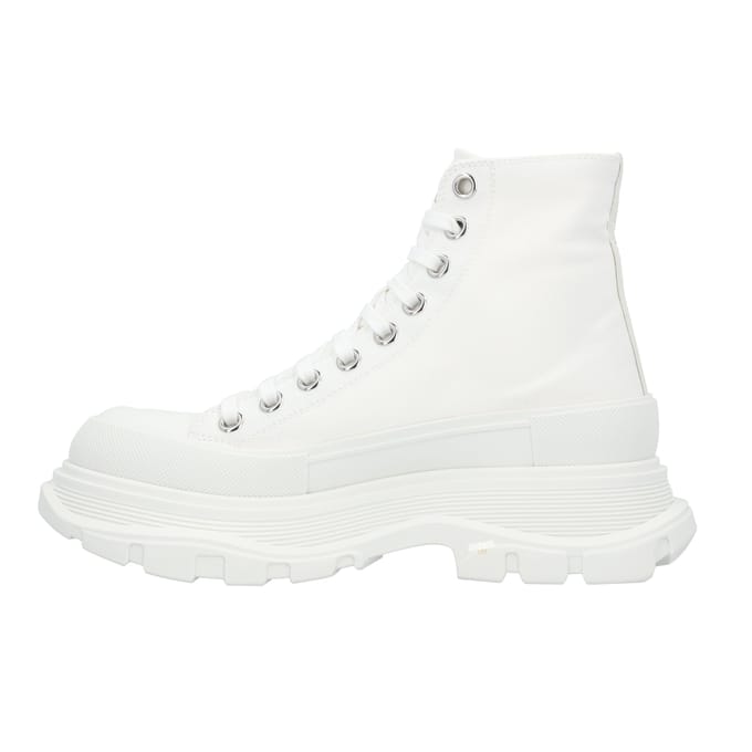 Alexander McQueen Tread Slick Boot in Wit