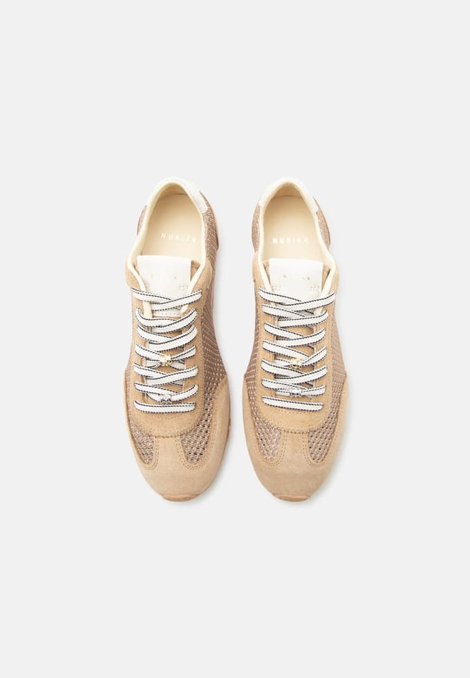 Nubikk Billy Lou Taupe Mesh Taglia: 38 | Sneakers Outlet | Donna | Nero