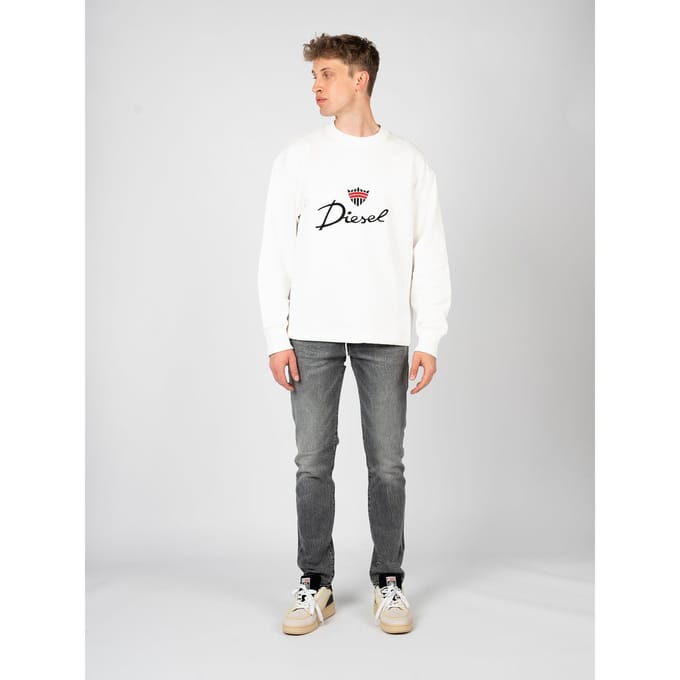 Diesel blouse S-Macsless Mannen Wit