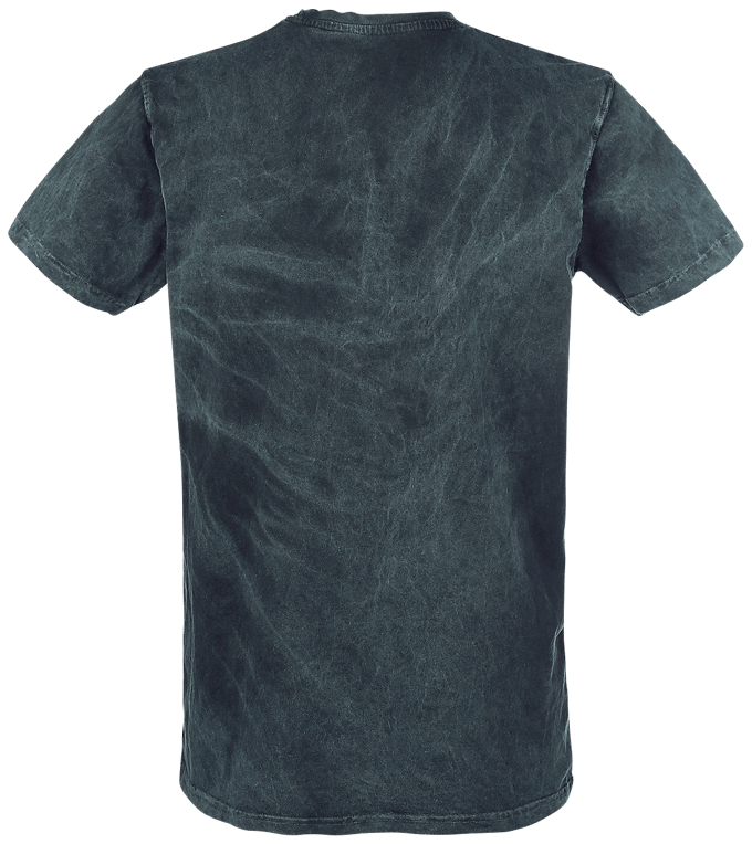 Outer Vision T-shirt - Vintage - S tot XXL - voor Mannen - petrol
