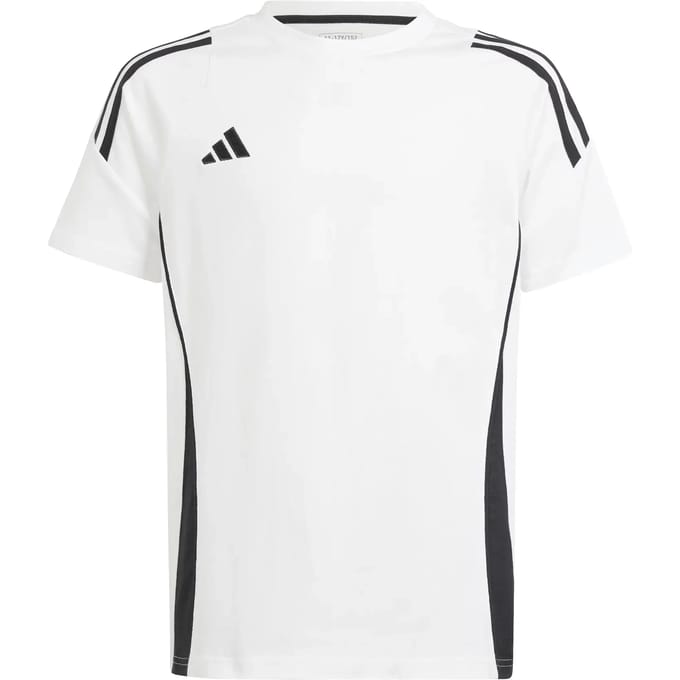 adidas T-shirt Kinderen Tiro 24 Sweat Wit - Maat 164cm