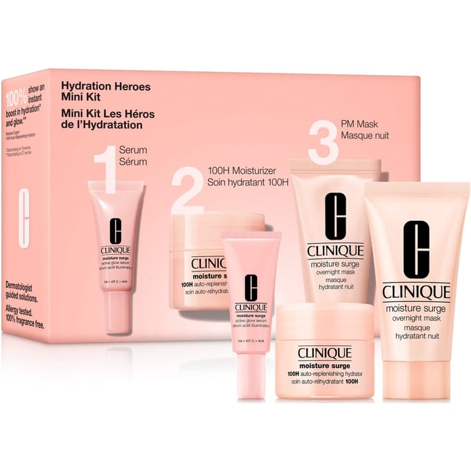 Clinique Vochtinbrenger Hydration Heroes Mini Kit Vochtinbrengende crème Unisex