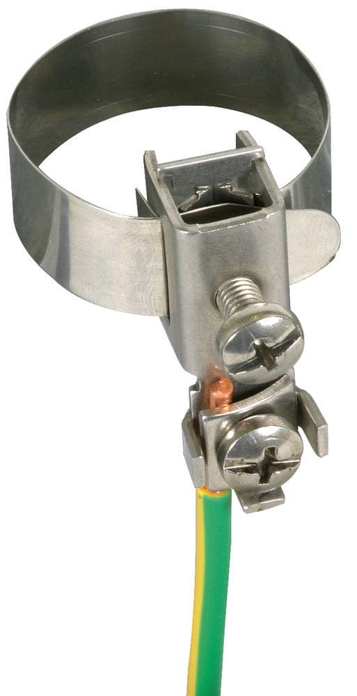 DEHN BRS 10.27 AQ2.5 10 V2A Aardingsband-buisklem 1 stuk(s)