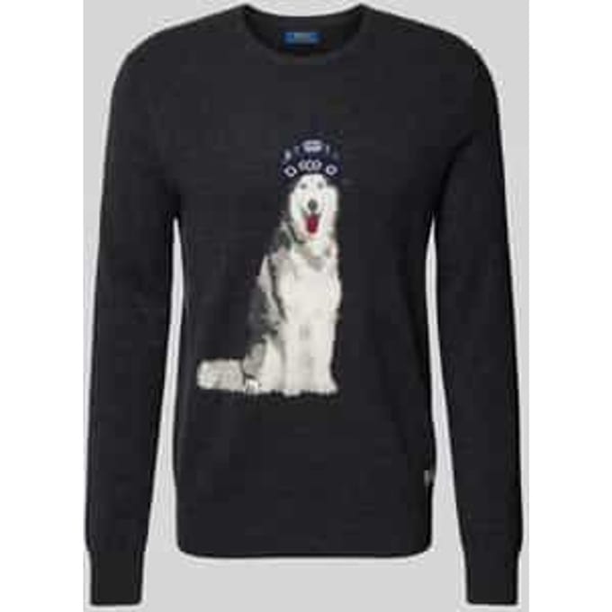 Gebreide pullover van kasjmier