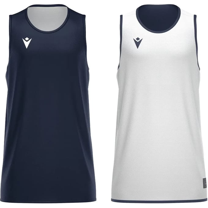 Macron X500 Reversible Shirt Heren - Marine / Wit | Maat: 3XL
