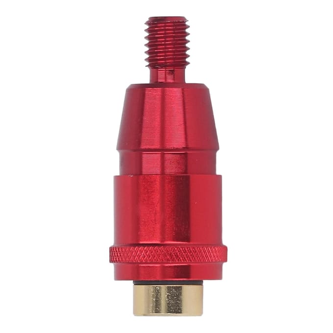 8mm Visnet Hengel Pod Connector Anti Rotatie Schroef Netaansluiting Adapter Universele Connector Vissen rood