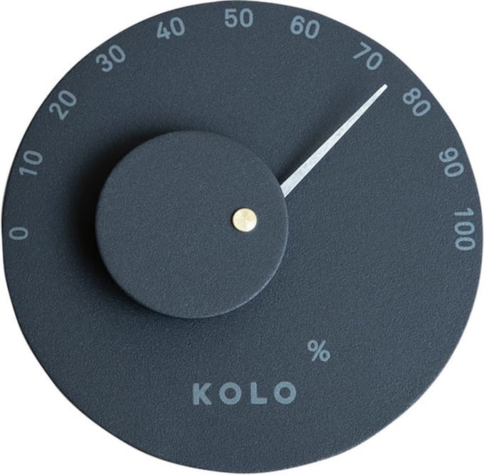 KOLO Sauna Hygrometer - Zwart- mittari 3