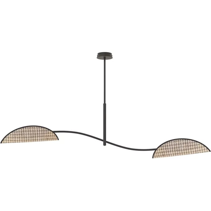 Plafondlamp met 2 lampen Emibig Lighting Lotus