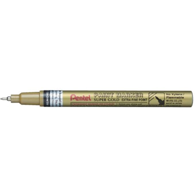 Paintmarker pentel mfp10 0.7mm goud