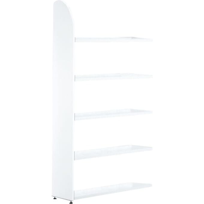 Open kast Dante®, stellingsectie, H 1900 x B 1000 mm, zonder achterwand, wit