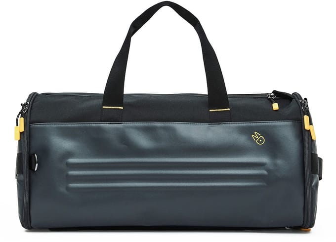 MANDARINA DUCK reistas Smart Duck Duffle Dark Gloss antraciet