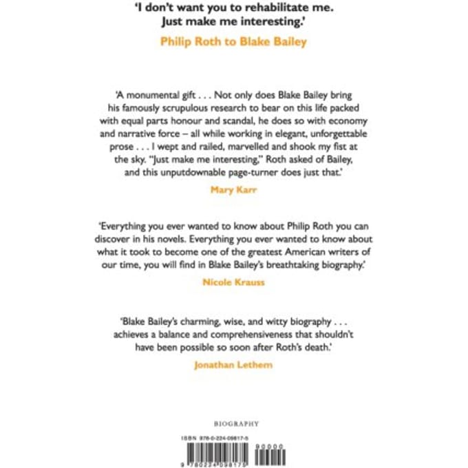 Philip Roth - Blake Bailey